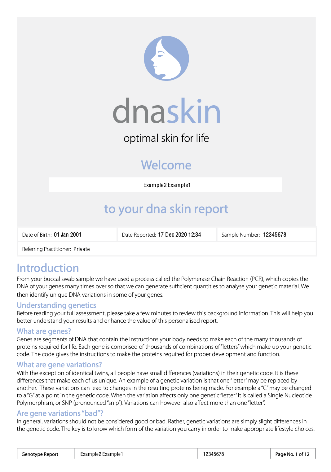 DNA Skin